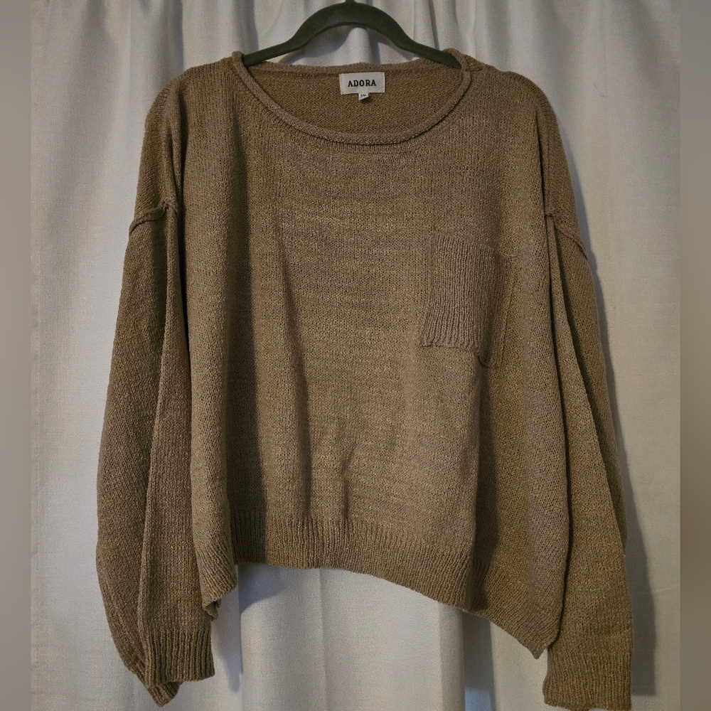Women's Adora Cropped Sweater Size Small